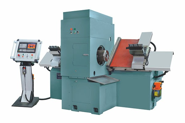 Double ended boring machine