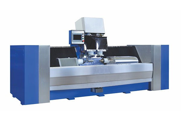 Double skew grinding machine